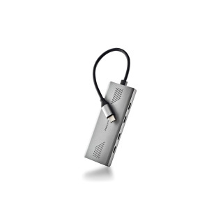NGS WONDER4-C USB Tipo C 5000 Mbit/s Plata