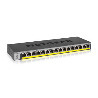 Netgear No administrado Gigabit Ethernet (10/100/1000) Energía sobre Ethernet (PoE) Negro