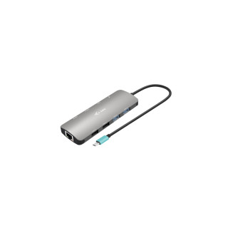 i-tec USB-C Metal Nano 2x Display Docking Station + Power Delivery 100 W