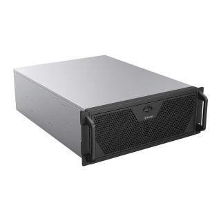 UNYKAch UK4340 Estante Plata, Negro