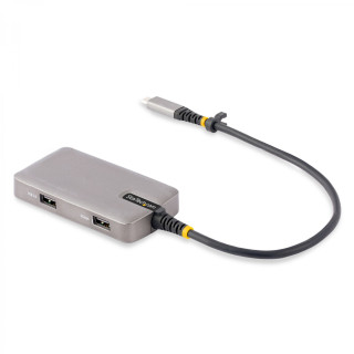 StarTech.com Adaptador Multipuertos USB-C - Docking Station USB Tipo C HDMI 4K60 - Hub Ladrón USB 3.0 de 3 Puertos -...