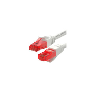 WP WPC-PAT-6U002W cable de red Rojo, Blanco 0,2 m Cat6 U/UTP (UTP)