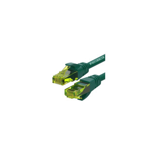 WP WPC-PAT-6AU005G cable de red Verde 0,5 m Cat6a U/UTP (UTP)
