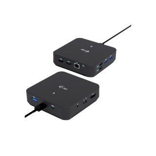 i-tec USB-C DP Dual HDMI Docking Station with Power Delivery 100 W