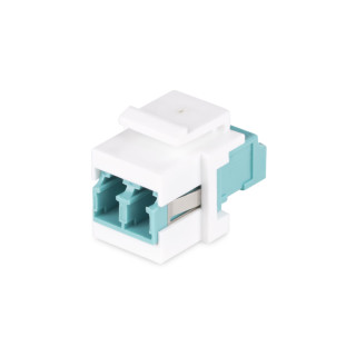 StarTech.com DMFKSLCLCCOUPLER adaptador de fibra óptica LC 1 pieza(s) Blanco