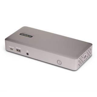 StarTech.com Docking Station USB4 para 3 Monitores 4K60 HDMI o DisplayPort - Dock USB Tipo C - Hub USB de 6 Puertos -...