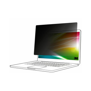 3M BP160W1B filtro para monitor 40,6 cm (16") Portátil Filtro de privacidad para pantallas sin marco