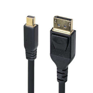 StarTech.com Cable Mini DisplayPort a DisplayPort 1.4 de 3m - 8K 60Hz - HBR3 - Adaptador MiniDP a DisplayPort - UHD 4K