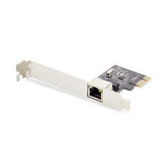 StarTech.com Tarjeta de Red PCI Express de 1 Puerto Gigabit - Adaptador Ethernet PCIe RJ45 - 10/100/1000Mbps - Tarjeta