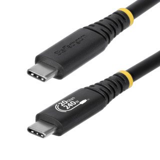 StarTech.com Cable USB4 2m - Cable USB-C Certificado USB-IF - 20Gbps - PD 240W EPR - 4K120 - DP 1.4 - Cable USB Tipo C