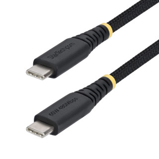 StarTech.com Cable de Carga USB-C Trenzado de TPE y Nailon de 30cm - Cable Cargador USB Tipo C - - Cable Cargador para