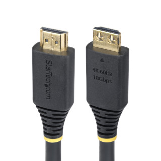 StarTech.com Cable HDMI de Alta Velocidad de 5m - Conectores de Agarre - 4K60Hz/1440p 144Hz - HDR10/HDCP 2.2/ARC - UHD
