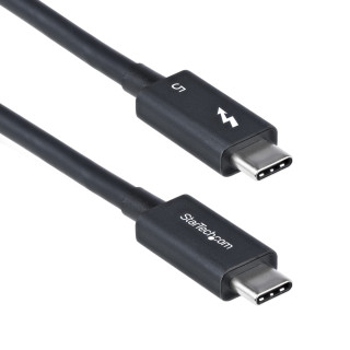 StarTech.com Cable Thunderbolt 5 de 1m - 80Gbps hasta 120Gbps - PD 240W - 8K 60Hz - Cable Certificado - Compatible con