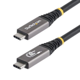 StarTech.com Cable USB4 3m - Cable USB-C Certificado USB-IF - 20Gbps - PD 240W EPR - 4K120 - DP 2.1 - Cable USB Tipo C