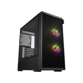 FSP M330-BA Carcasa Midi Tower mITX, mATX, ATX Negro ARGB