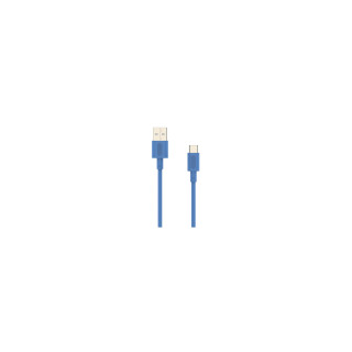 Cable Nubbeh Elisium USB-C a USB-A 1 m 3A Azul TPE