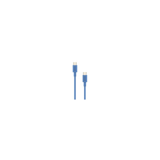Cable Nubbeh Elisium USB-C a USB-C 1 m 3A Azul TPE