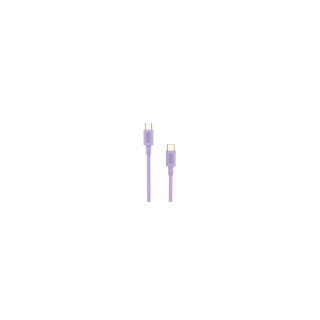 Cable Nubbeh Elisium USB-C a USB-C 1 m 3A Lila TPE