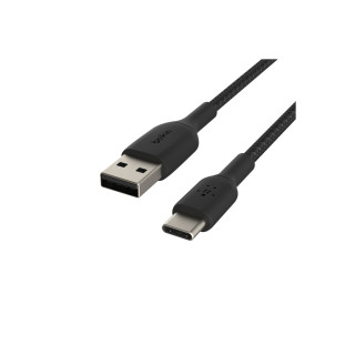 BELKIN cable USB A Macho/USB C Macho, 1 m Negro