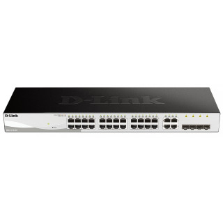 D-Link DGS-1210-24 Gestionado L2 Gigabit Ethernet (10/100/1000) 1U Negro