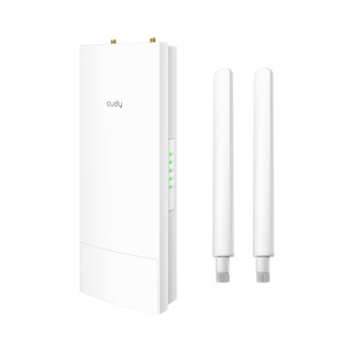 Cudy RE1200 Outdoor Repetidor de red Blanco 10, 100 Mbit/s