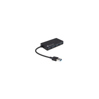 HUB NGS 4 PUERTOS USB 3.0 NO NECESITA FUENTE DE ALIMENTACION EXTERNA TAMAÍ‘O COMPACTO NEGRO IHUB3.0