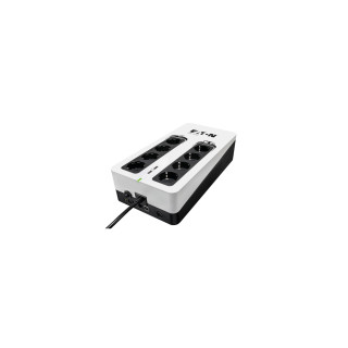 EATON sistema de alimentación ininterrumpida (UPS) En espera (Fuera de línea) 700 VA, 420 W, 8 salidas AC Negro, Blanco