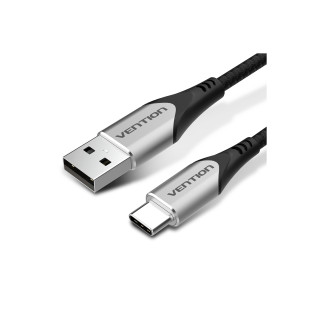 Vention Cable USB Tipo-C 2.0 3A CODHD/ USB Tipo-C Macho - USB Macho/ 50cm/ Gris