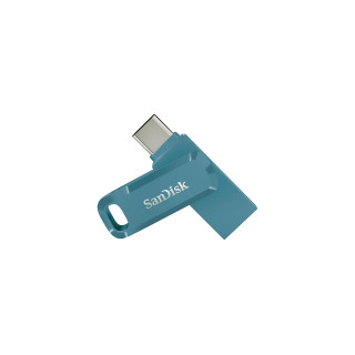 SanDisk Ultra Dual Drive Go USB 128GB unidad flash USB USB Type-A / USB Type-C 3.2 Gen 1 (3.1 Gen 1) Azul