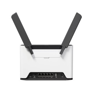 Mikrotik Chateau LTE7 ax router inalámbrico Gigabit Ethernet Doble banda (2,4 GHz / 5 GHz) 4G Negro, Blanco