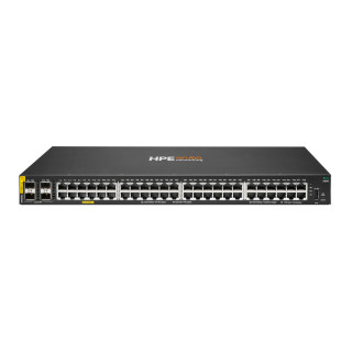 HPE Aruba Networking CX 6000 48p 10M/100M/1G Class4 PoE 4p SFP 1G 370W Switch