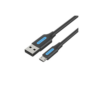 Vention Cable USB 2.0 3A COLBD/ USB Macho - MicroUSB Macho/ 50cm/ Negro
