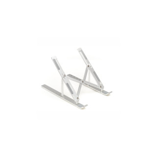 iggual Soporte portátil plegable aluminio plata 17