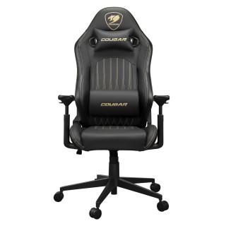 COUGAR Gaming CGR-EXP-ROB Silla para videojuegos de PC Asiento acolchado tapizado Negro, Oro