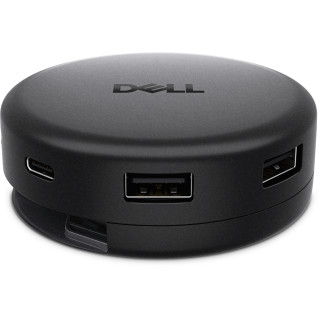 DELL DA326 Alámbrico USB 3.2 Gen 1 (3.1 Gen 1) Type-C Negro