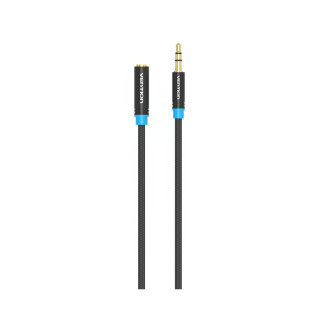 Vention VAB-B06-B500-M cable de audio 5 m 3,5mm Negro