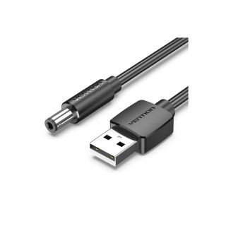 Vention CEYBD cable de transmisión Negro 0,5 m USB A DC 5.5mm