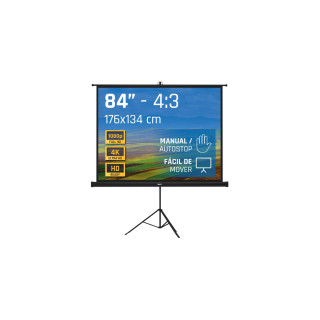 iggual Pantalla 84" 176x134 cm con trípode+bolsa