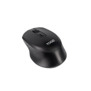 TooQ Ratón inalámbrico, 1600 DPI, 4 Botones, Negro