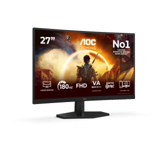 AOC G4 27" IPS FHD 180Hz pantalla para PC 68,6 cm (27") 1920 x 1080 Pixeles Full HD LCD Negro, Rojo
