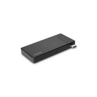 Lindy 43336 base para portátil y replicador de puertos Alámbrico USB 3.2 Gen 1 (3.1 Gen 1) Type-C Negro