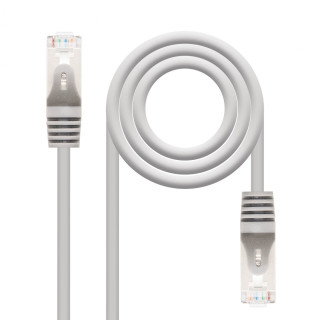 Latiguillo de red nanocable cat6e utp 15m gris 10.20.0815