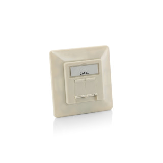Equip toma de corriente RJ-45 Blanco