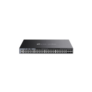 TP-Link Omada SG6654XHP switch Gestionado L3 Gigabit Ethernet (10/100/1000) Energía sobre Ethernet (PoE) 1U Negro