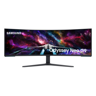 Samsung G95NC LED display 144,8 cm (57") 7680 x 2160 Pixeles Dual UHD QLED Blanco