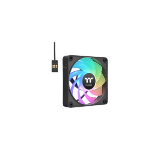Thermaltake CL-F192-PL12SW-A sistema de refrigeración para ordenador Carcasa del ordenador Ventilador 12 cm Negro 3...