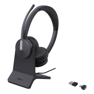 Yealink BH70 Dual with Stand USB-C/A Headset Auriculares Inalámbrico Diadema Oficina/Centro de llamadas USB tipo A...