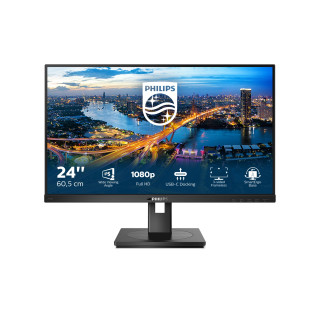 Philips B Line 243B1/00 LED display 60,5 cm (23.8") 1920 x 1080 Pixeles Full HD Negro