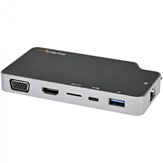 StarTech.com Adaptador Multipuertos USB C - Docking Station USB Tipo C a Vídeo HDMI de 4K o VGA - PD Pass-through de...