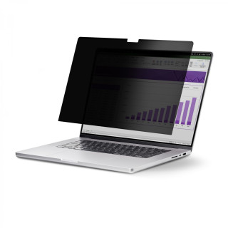 StarTech.com Filtro de Privacidad para Portátil de 16in para MacBook Pro 2021/2023 - Filtro Anti Luz Azul (51%) para...